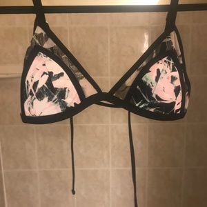 Triangle bathing suit